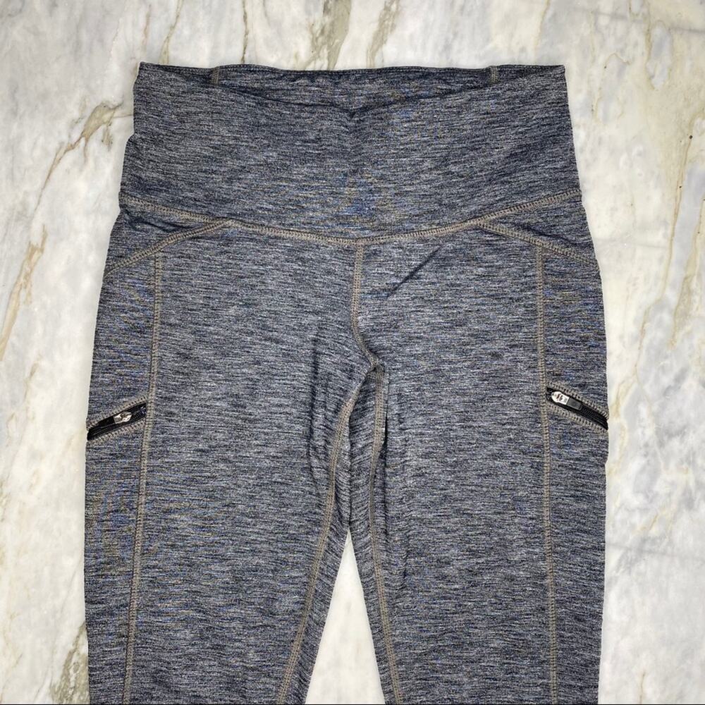 ATHLETA Women's Coolmax Zip Pocket Athletic Workout Yoga Full Length Leggings XS - Picture 5 of 8
